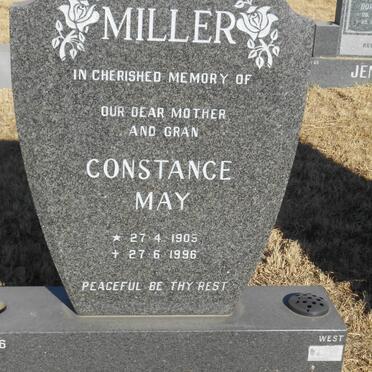 MILLER Constance May 1905-1996