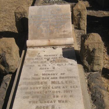 MILLER Julius -1920 :: MILLER Charles -1917