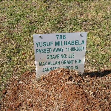 MILHABELA Yusuf -2001