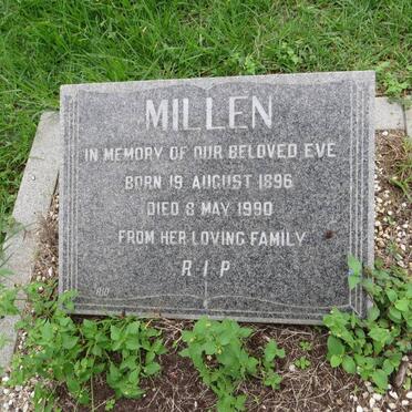 MILLEN Eve 1896-1990