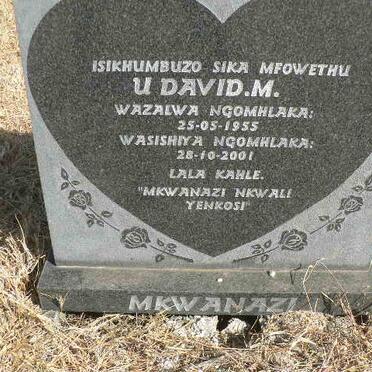 MKWANAZI David M. 1955-2001