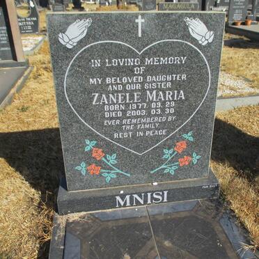 MNISI Zanele Maria 1977-2003
