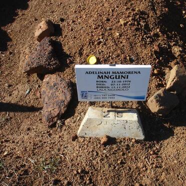 MNGUNI Adelinah Mamorena 1976-2012