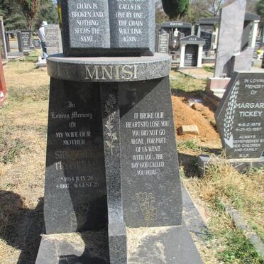 MNISI Sibongile Tryphinah 1954-1997