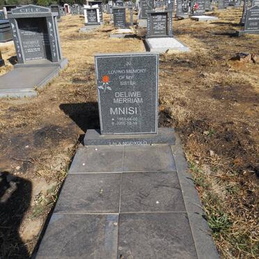 MNISI Deliwe Merriam 1953-2005