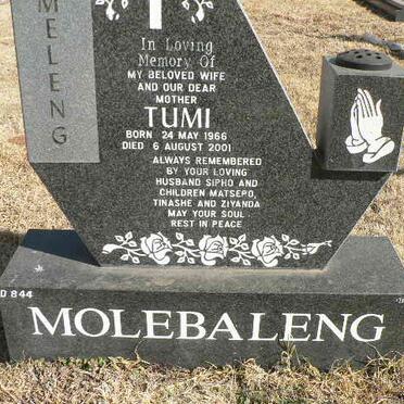 MOLEBALENG Tumi 1966-2001