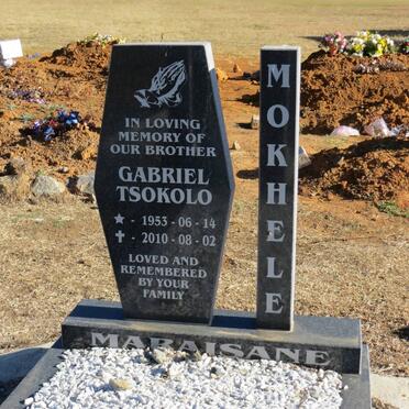 MOKHELE Gabriel Tsokolo 1953-2010