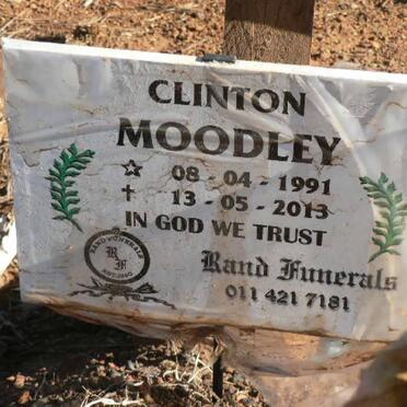 MOODLEY Clinton 1991-2019