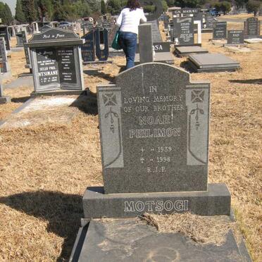 MOTSOGI Noah Philimon 1939-1998