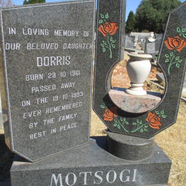 MOTSOGI Dorris 1961-1993