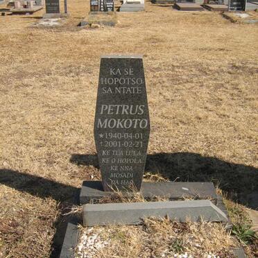 MOKOTO Petrus 1940-2001