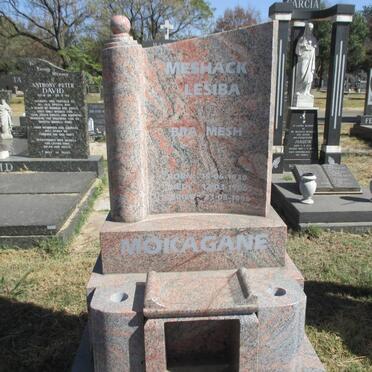 MOKAGANE Meshack Lesiba 1930-1996