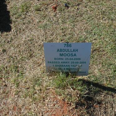 MOOSA Abdullah -2006-2006