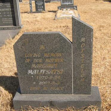MOTSIELOA Malitsatsi 1970-2001