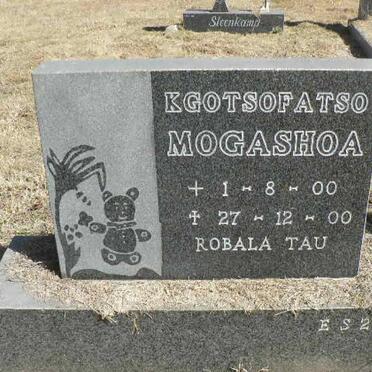 MOGASHOA Kgotsofatso 2000-2000