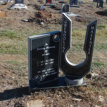 MOLOGY?? Gwendoline Masentle 1978-2012