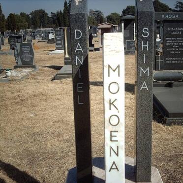 MOKOENA Daniel Shima 1936-1999