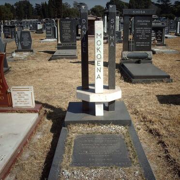 MOKOENA Daniel Shima 1936-1999