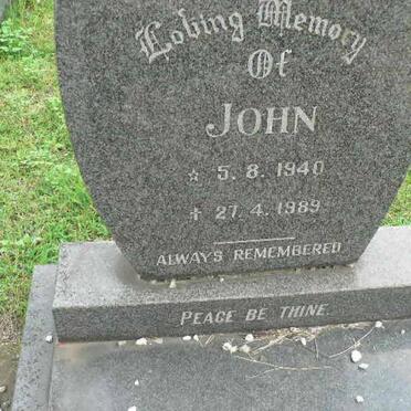 MOONE John 1940-1989