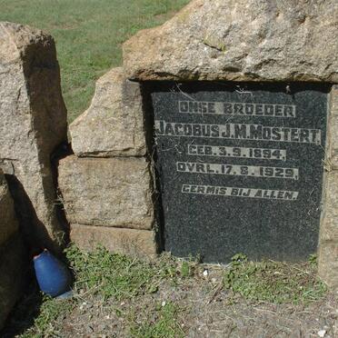 MOSTERT Maria W. 1865-1929