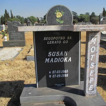 MOTSEPE Susan Madioka 1960-1998