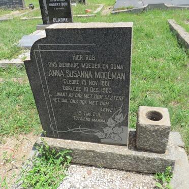MOOLMAN Anna Susanna 1881-1963