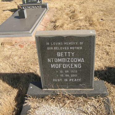 MOFOKENG Betty Ntombizodwa 1928-2001