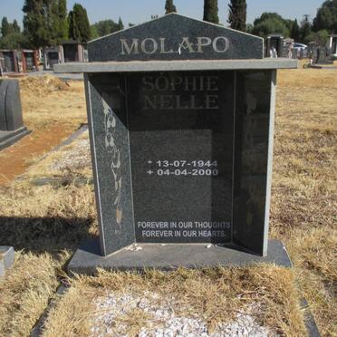 MOLAPO Sophie Nelle 1944-2000