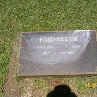 MOCKE Fred 1877-1959