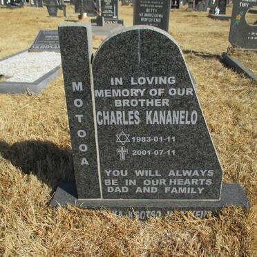 MOTOOA Charles Kananelo 1983-2001