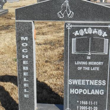 MOCHEBELELE Sweetness Hopolang 1968-2005