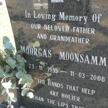 MOONSAMMY Moorgas 1935-2008
