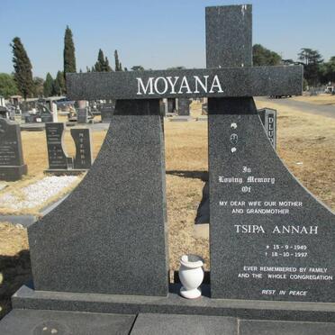 MOYANA Tsipa Annah 1949-19979