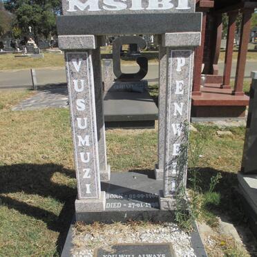MSIBI Vusumuzi Penwell 1966-1998