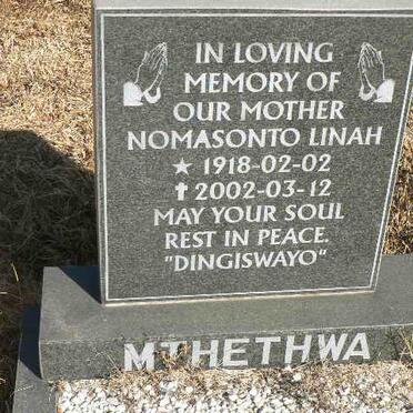 MTHETHWA Obed 1918-2002