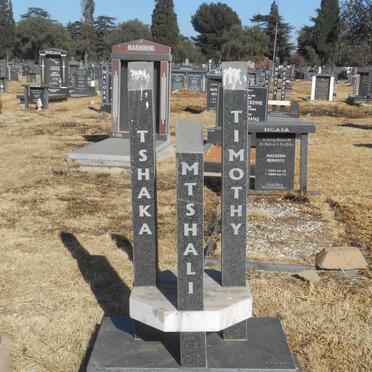 MTSHALI Tshaka Timothy
