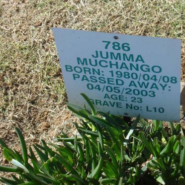 MUCHANGO Jumma 1980-2003