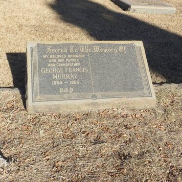 MURRAY George Francis 1884-1955