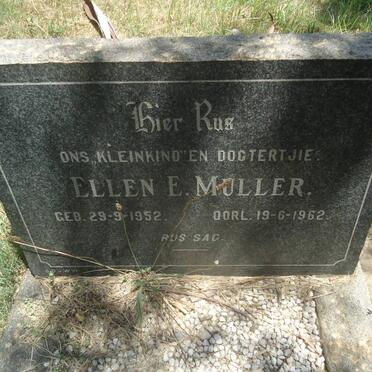 MULLER Ellen E. 1952-1962