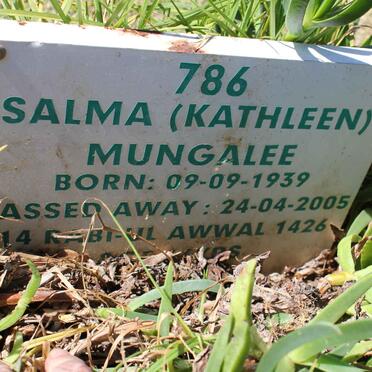 MUNGALEE Salma 1939-2005