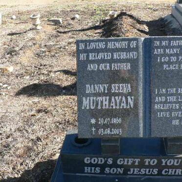 MUTHAYAN Danny Seeva 1960-2003