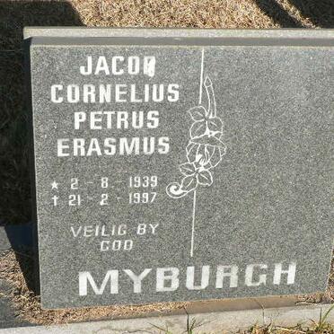 MYBURGH Jacob Cornelius Petrus Erasmus 1939-1997