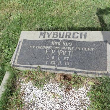 MYBURGH E.P. 1927-1975