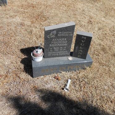 MYULANE Ayakha Ndumiso Sivenkosi 2006-2006