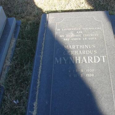 MYNHARDT Marthinus Gerhardus 1930-1990