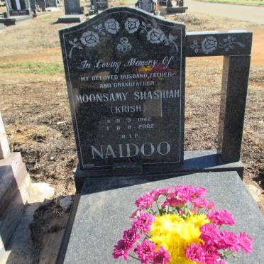 NAIDOO Moonsamy Shashiah 1942-2002