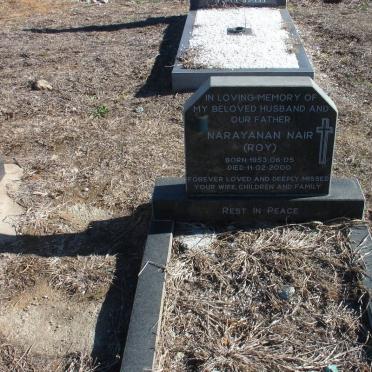 NAIR Narayanan 1953-2000