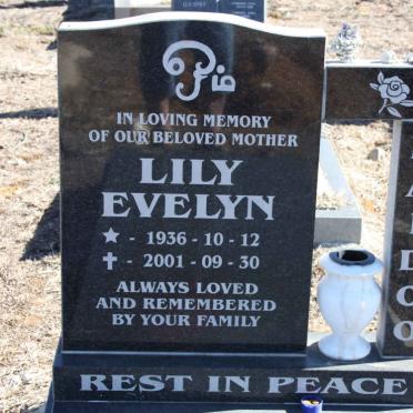 NAIDOO Lily Evelyn 1936-2001