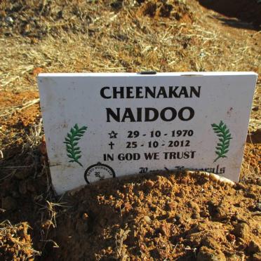 NAIDOO Cheenakan 1970-2012