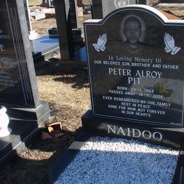 NAIDOO Peter Alroy Pit 1964-2006 :: NAIDOO Gershwin 1993-2009